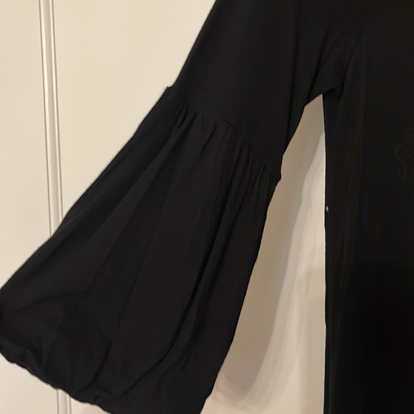 Black knit tee dress - Picture 3 of 6